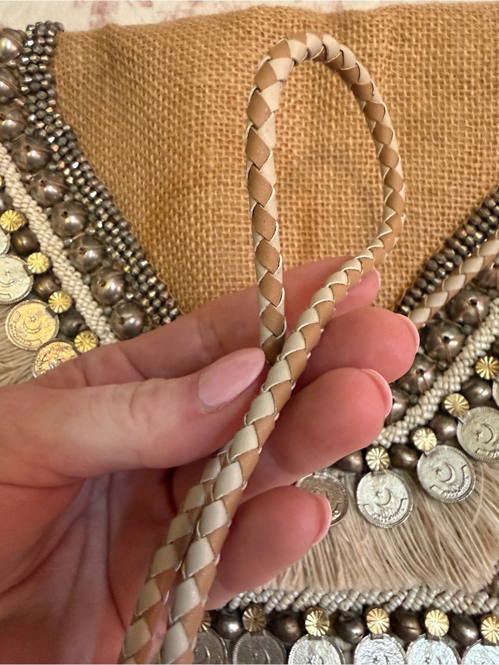SHASHI Leela Clutch NWOT - Picture 12 of 12